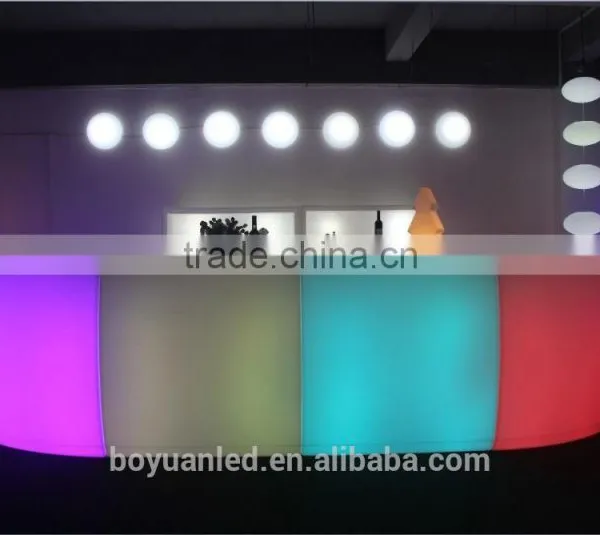 PE Night Club Lighted Led Bar Furniture Bar Counters Design photo-3