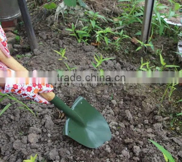 Comfortble Agriculture Farming Wooden Handle Garden Mini Hand Snow Shovel/non Sparking Brass Shovel photo-2