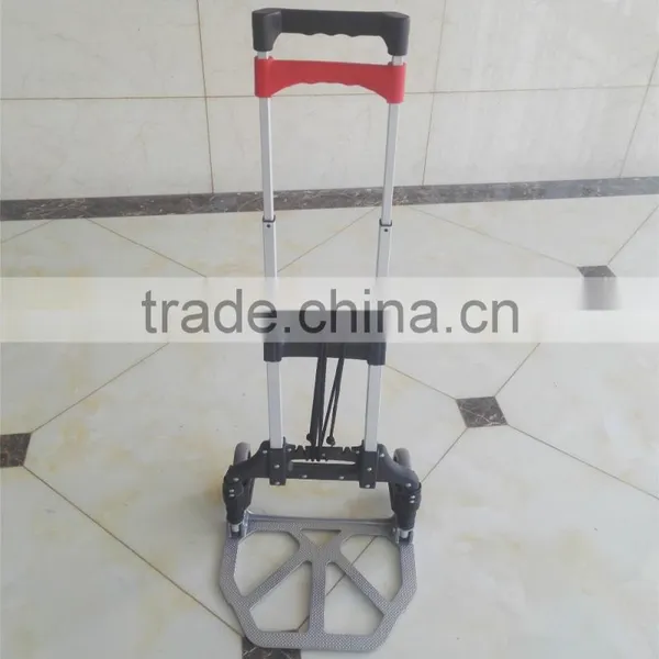 Aluminium Folding Luggage Cart Hand Trolley photo-2