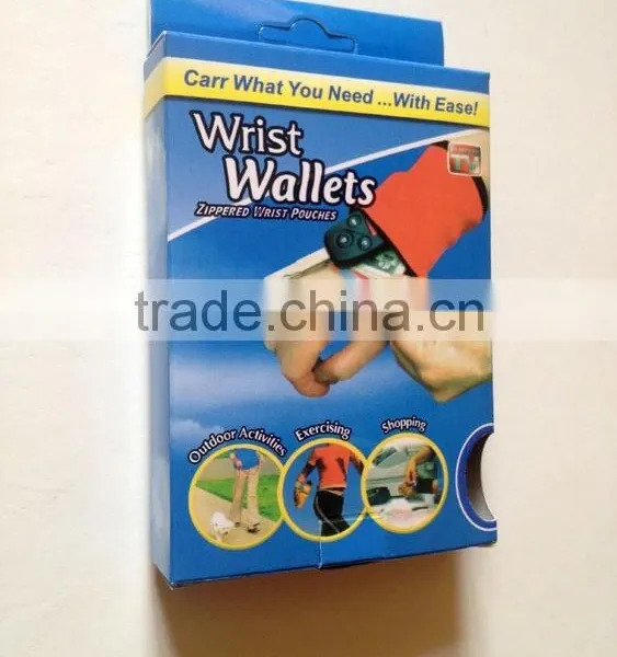 Wallet Wristband With Zipper Pocket photo-2