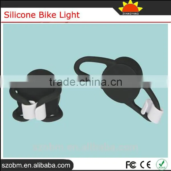 Multi-Color Bicycle Headlight Silicone Bike Light For Safety Travel photo-3