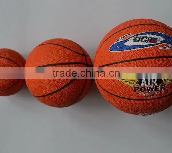 Hot Sell Colorful Rubber Basketball photo-2