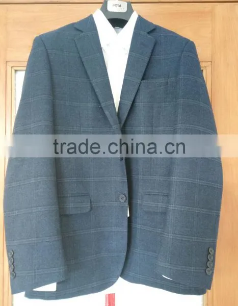 2015 Stock Clothes Men's Suit Jacket Coat With Wool Blend in Stock Many Kinds Color