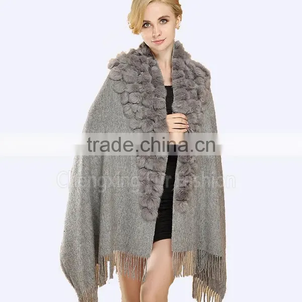 CX-B-P-68A Pure Color Scarfs Pashmina Cashmere photo-5