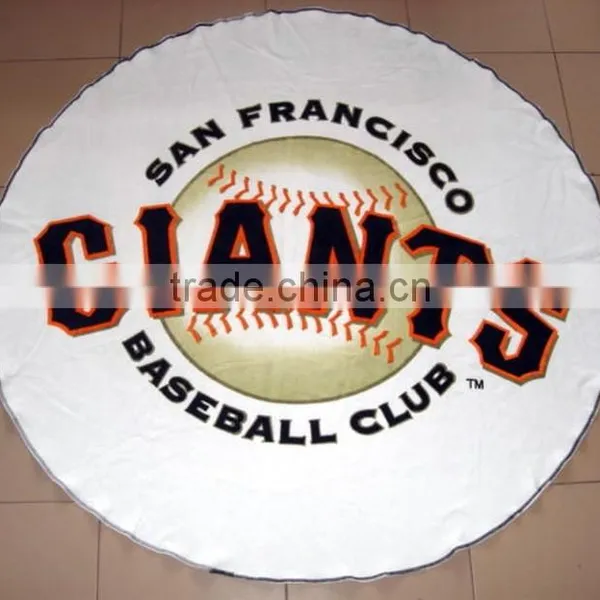 Promotional Gift Cotton Reactive Printing Compressed Round Beach Towel photo-5