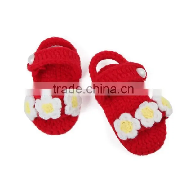 Beautiful Summer Crochet Baby Toddler Shoes photo-4