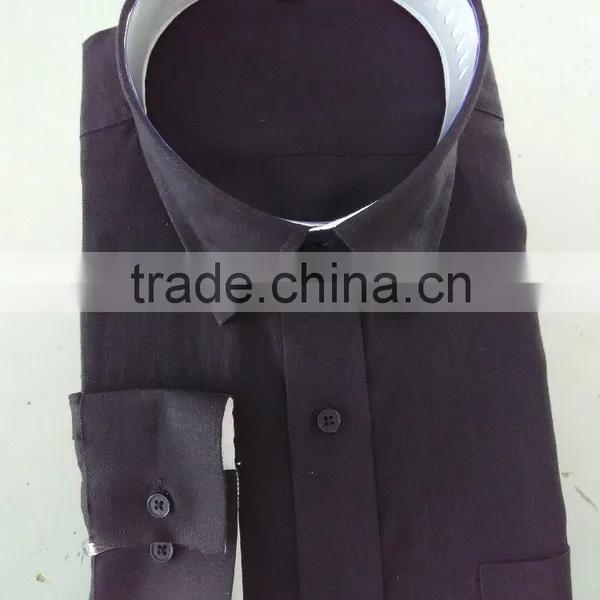 Contrast Color 100% Linen Shirts photo-3