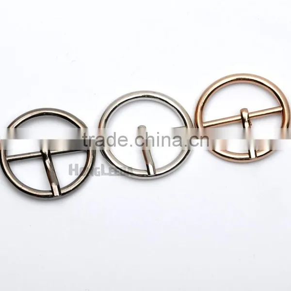 25mm 1inch Metal Alloy Pin Buckle Big Round Belt Bag Buckles Nickle,black,gold Colors BK-085 photo-4