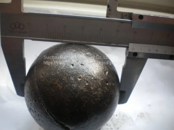 Dia.30mm Forged Grinding Media Steel Balls for Mining Mill photo-2