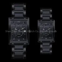 Swisse Movement Stainless Steel Couple Watches