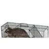 Spring Loaded Mink, Field Cat, Hyena, Raccoon Trap Cage