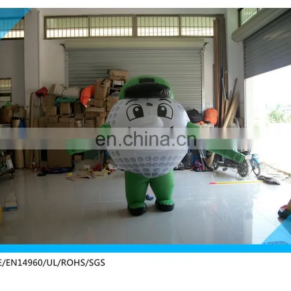 Giant Inflatable Golf Ball Golf Ball Costume photo-2