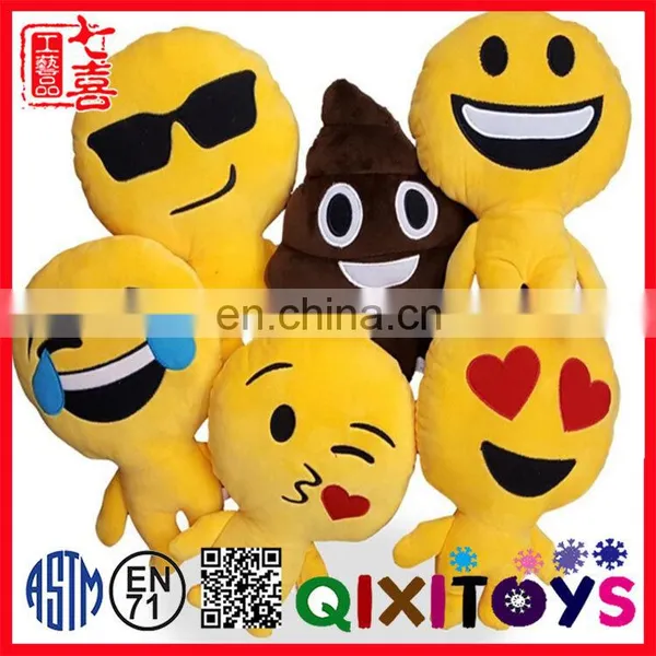 China Manufacturer Promotional Fashion Funny Emoji Plush Pillow With Legs and Arms photo-2