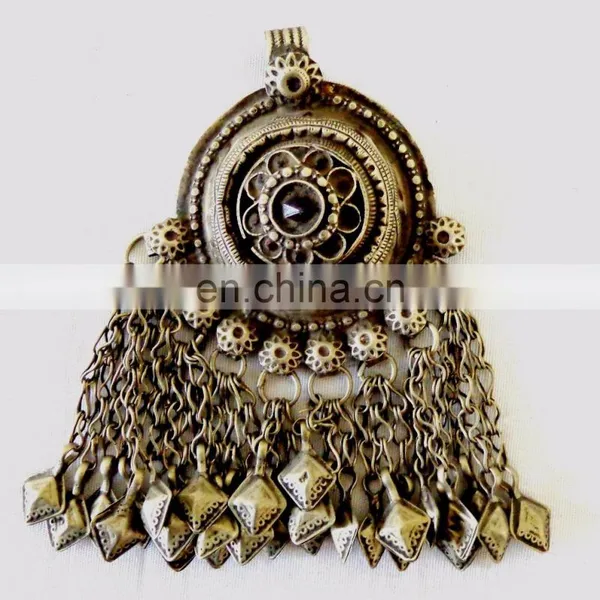 Tribal Handmade Pendant-Vintage Afghani Pendant Set