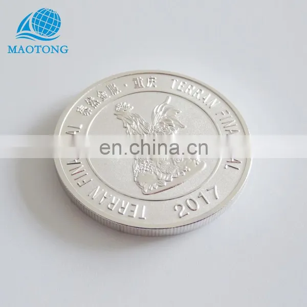 2017 China Supply Professional Cheap Custom ag 999 Rare Silver Coins photo-3