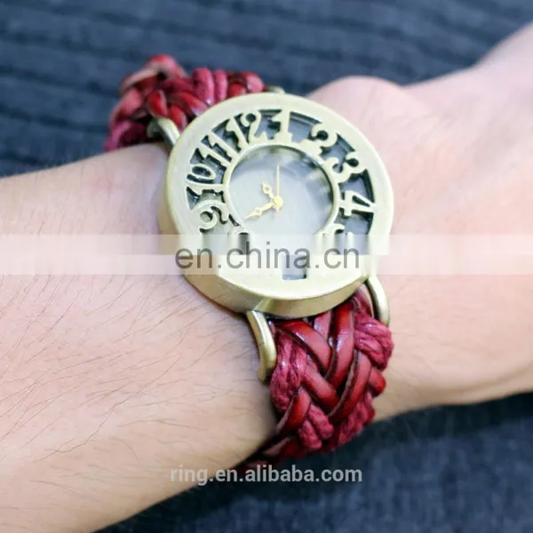New Weave Leather Wrist Watch,men Wrist Watch,women Wrist Watch photo-4