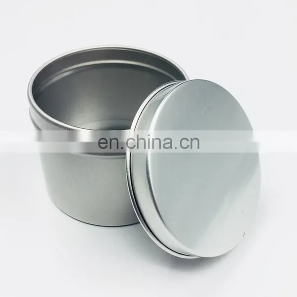 Factory Supply Canned Scented Travel Candle Round Aluminum Tins photo-2