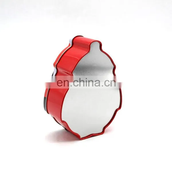 Cute Penguin Shaped Irregular Chirstmas Gift Packing Metal Tin Box photo-3