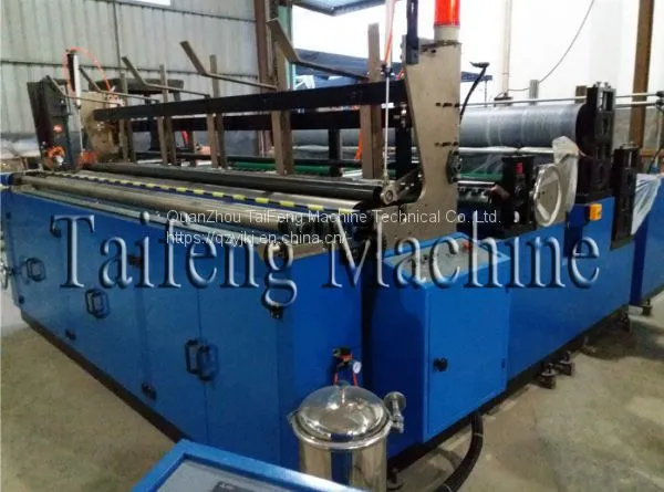 Automatic Toilet Paper Rewinding and Perforating Paper Machine photo-2