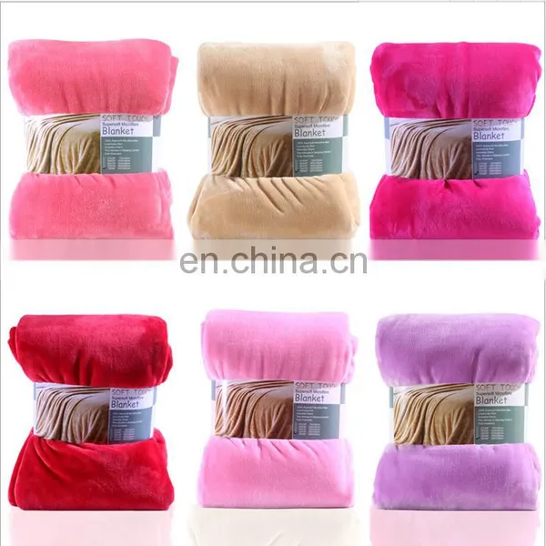 Wholesale Sherpa Blanket Custom Warm Spanish Super Soft Polyester Flannel Fleece Blanket photo-3