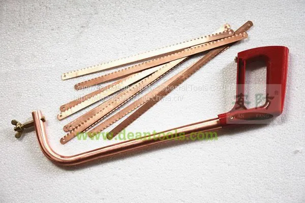 non sparking safety copper alloy hacksaw blade beryllium copper 500mm