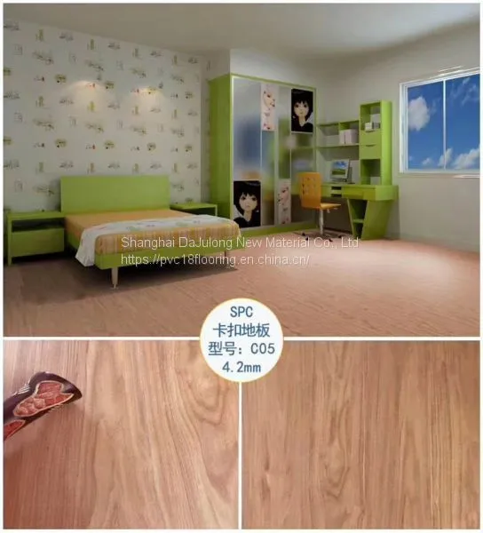 Environmental Vinyl Waterproof PVC SPC Flooring For Indoor Thickenss 4.2mm photo-2