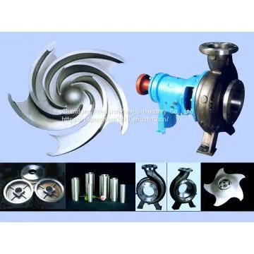Aftermarket ANSI B73.1 Chemical Process Pump Parts CD4M Goulds 3196 Impeller photo-4