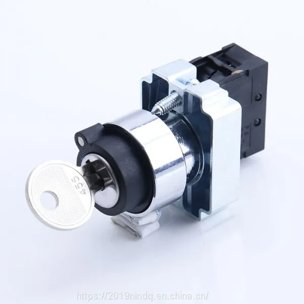Key stay put 2 position hot selling key stay put selector switch key lock