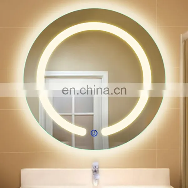 New Design Decorative Fancy Wall Mirror With LED Light for Luxury Hotel photo-4