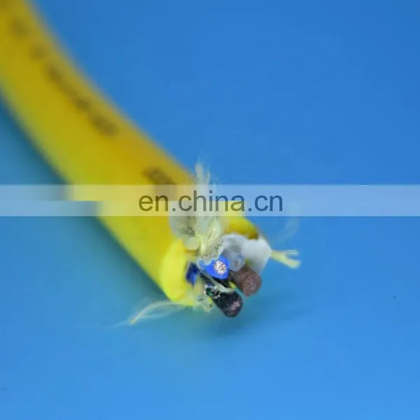 3 Core Underwater Fiber Optic Cable Kevlar Braid Cable photo-3