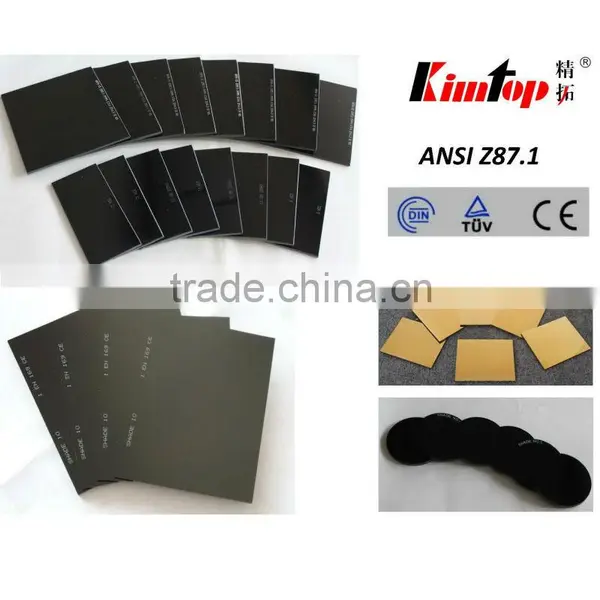Welding Filter Lens Conforms to ANSI Z87.1 DIN 169 of the Welding Glass Filter