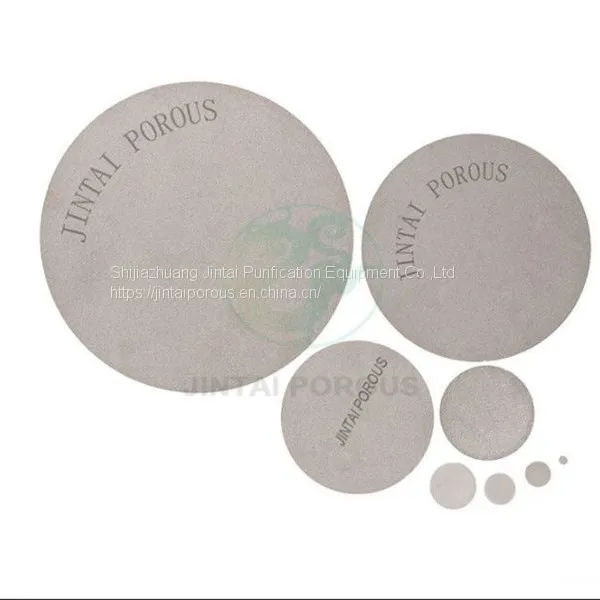 Porous Sintered Metal Disc Sintered Metal Powder Discs Porous Stainless Steel Discs photo-3