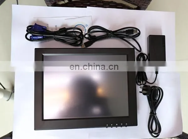 VGA DVI HD-MI USB Interface Touch Monitor 12