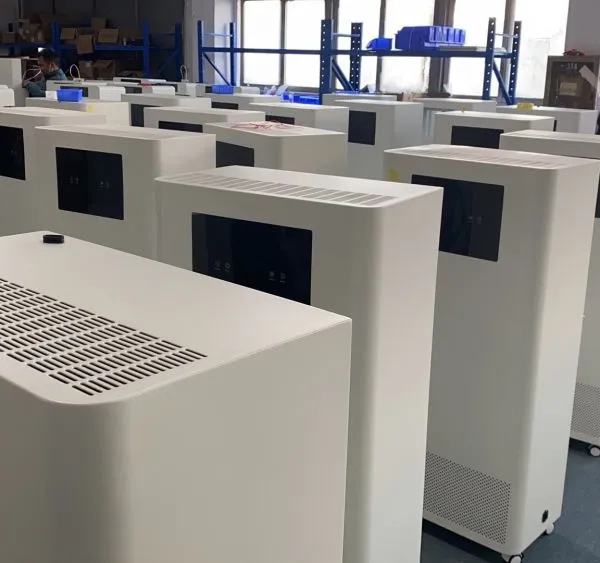 Commercial Big Air Volume Air Purifier Uvc Light Sterilizer With Tuya APP Wifi Smart Control For Hotels Hospitals photo-4