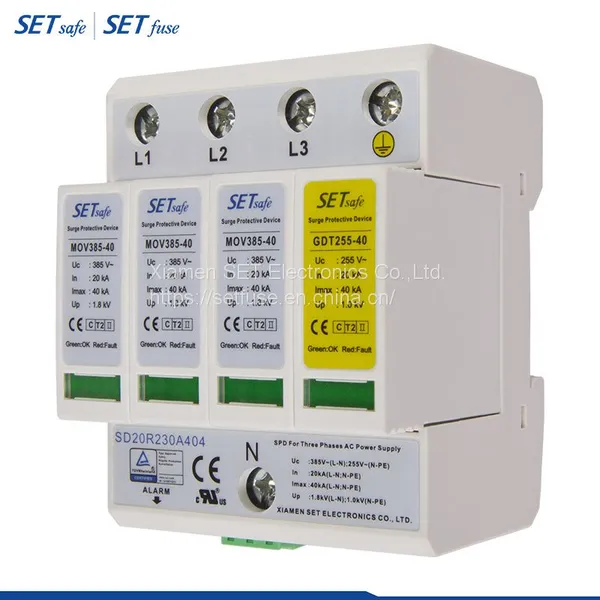 All Series SPD Power Lightning Protection Lightning Arrester Surge Protector Surge Protective Device With UL CUL CQC photo-4