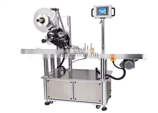 Automatic Sticker Flat Applicator Customized Plane Paging Labeling Machine for Carton Box Bag Pouch photo-3