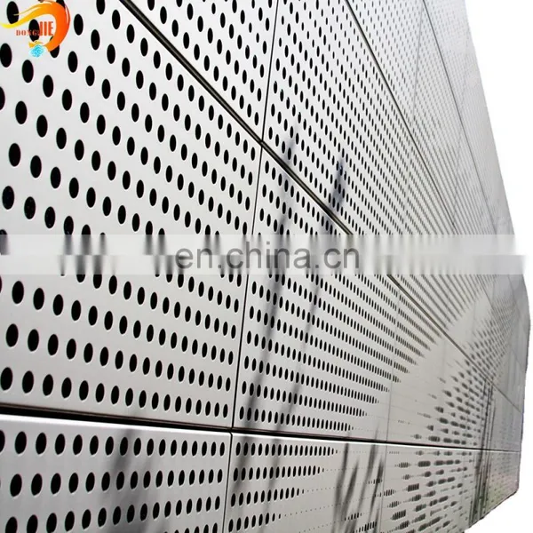 High Quality Customization Galvanized Punch Mesh Decorative Perforated Metal Mesh
