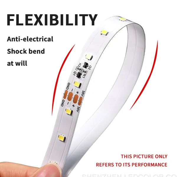 High Bright Dc36v SMD 2835 Led Strip Flexible Warm White/ Natural White/ White 64led 2835 Led Strip Light photo-4