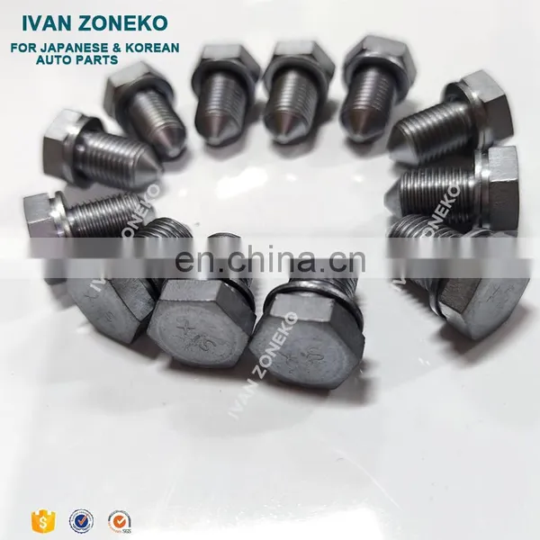 China Supplier Engine Oil Drain Plug Bolt Fit VW Golf Passat Jetta Beetle AUDI A3 A4 A5 5Pc OEM N90813202 photo-2