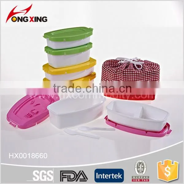 Hot Sale Kids PP Plastic 2 Layers Lunch Box(530+320ml) photo-2
