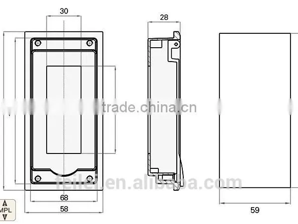 Cheap Wholesale ROHS Zinc Plated Plane Lock photo-6