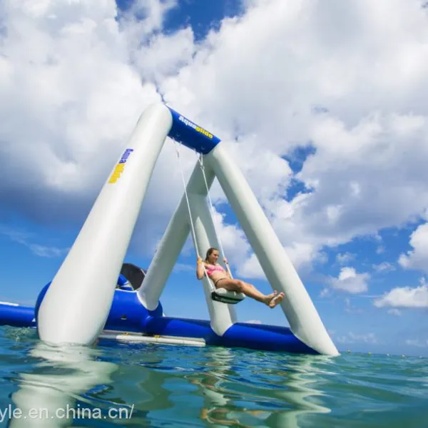 kk Inflatable Swing on Water Commercial Park Water Sport Game in Lake Park Sea Park