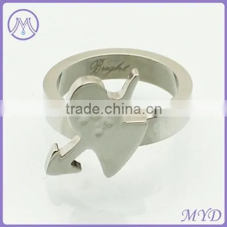 Infinity Band Custom Ring Stainless Steel Round Ring photo-3