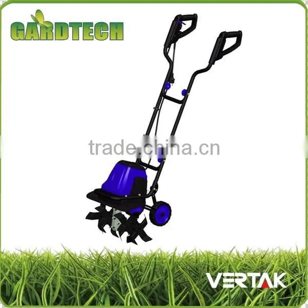 Electric Power Tiller,green Garden Rake Cultivator