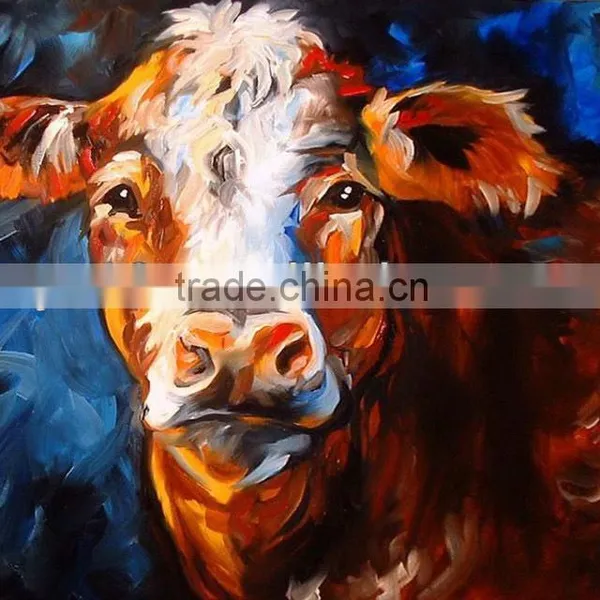 New Arrival 100%handmade Beautiful Animal Oil Painting