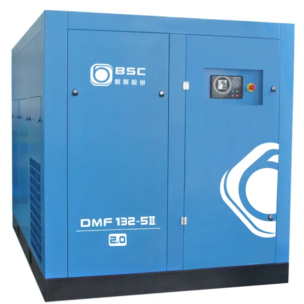 Oil-Injected Screw Permanent Magnet Variable Frequency Low Pressure Series Two Stage Air-Cooled DMF-II Series photo-4