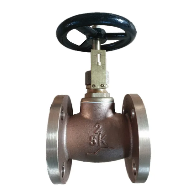 Corrosion-Resistant JIS Bronze Globe Valve Featuring BC6 Material for Water Systems