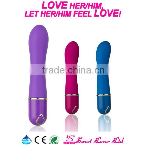 2016 New Products Dildo G-spot Vibrator for Women Silicone Vagina Anal Insertable g Spot Vibrator photo-4