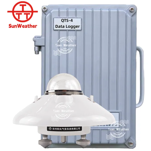 QTS-4 All-Weather Solar Radiation Data Recorder Modbus RS485 Solar Radiation Recording Instrument Real-time Solar Radiation Measurement