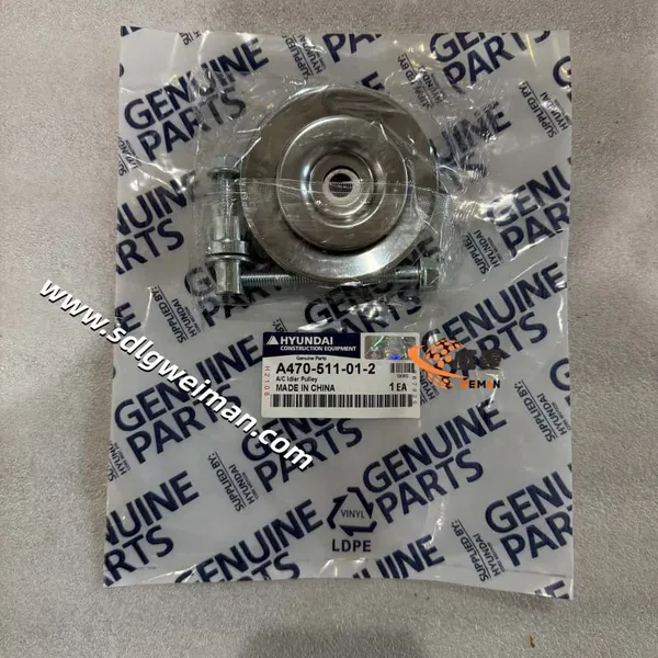 Hyundai Excavator Parts Genuine A4700-511-01-2 PULLEY-IDLE for R210LC7 photo-3